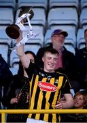 17 July 2019; Kilkenny captain Evan Shefflin lifts the cup following the Bord Gais Energy Leinster GAA Hurling U20 Championship Final match between Kilkenny and Wexford at Innovate Wexford Park in Wexford. Photo by Matt Browne/Sportsfile