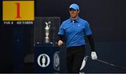 18 July 2019; Rory McIlroy of Northern Ireland walks away from the Claret Jug during Day One of the 148th Open Championship at Royal Portrush in Portrush, Co Antrim. Photo by Brendan Moran/Sportsfile