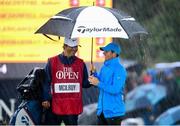 18 July 2019; Rory McIlroy of Northern Ireland with caddy Harry Diamond during Day One of the 148th Open Championship at Royal Portrush in Portrush, Co Antrim. Photo by Ramsey Cardy/Sportsfile