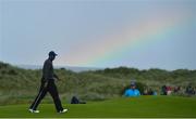 18 July 2019; Tiger Woods of USA on the eighth green during Day One of the 148th Open Championship at Royal Portrush in Portrush, Co Antrim. Photo by Brendan Moran/Sportsfile