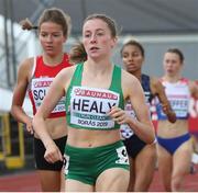 18 July 2019; Sarah Healy of Ireland competing in the Women's 3000m during Day One of the European Athletics U20 Championships in Borås, Sweden. Photo by Giancarlo Colombo/Sportsfile