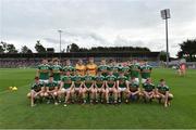 18 July 2019; The Kerry team before the EirGrid Munster GAA Football U20 Championship Final match between Cork and Kerry at Páirc Ui Rinn in Cork. Photo by Matt Browne/Sportsfile
