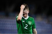 18 July 2019; Andy Lyons of Republic of Ireland following the 2019 UEFA European U19 Championships Group B match between Republic of Ireland and France at Banants Stadium in Yerevan, Armenia. Photo by Stephen McCarthy/Sportsfile