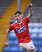 18 July 2019; Blake Murphy of Cork celebrates after scoring his side's goal during the EirGrid Munster GAA Football U20 Championship Final match between Cork and Kerry at Páirc Ui Rinn in Cork. Photo by Matt Browne/Sportsfile