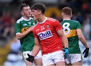 18 July 2019; Colm O'Callaghan of Cork celebrates after scoring a point during the EirGrid Munster GAA Football U20 Championship Final match between Cork and Kerry at Páirc Ui Rinn in Cork. Photo by Matt Browne/Sportsfile