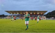 18 July 2019; Daire O'Connor of Cork City applauds the travelling supporters after the UEFA Europa League First Qualifying Round 2nd Leg match between Progres Niederkorn and Cork City at Stade Municipal de Differdange, Differdange, Luxembourg. Photo by Doug Minihane/Sportsfile