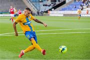 18 July 2019; Jordan Larsson of IFK Norrköping during the UEFA Europa League First Qualifying Round 2nd Leg match between IFK Norrköping and St Patrick's Athletic at Norrköpings Idrottsparken in Norrkoping, Sweden. Photo by Peter Holgersson/Sportsfile