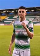 18 July 2019; Gary O'Neill of Shamrock Rovers following his side's victory during the UEFA Europa League First Qualifying Round 2nd Leg match between Shamrock Rovers and SK Brann at Tallaght Stadium in Dublin. Photo by Seb Daly/Sportsfile