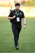 18 July 2019; Republic of Ireland team operations executive Mark MacNamee prior to the 2019 UEFA European U19 Championships Group B match between Republic of Ireland and France at Banants Stadium in Yerevan, Armenia. Photo by Stephen McCarthy/Sportsfile