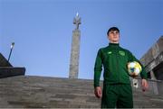 19 July 2019; Republic of Ireland's Barry Coffey poses for a portrait near their team hotel ahead of the final round of group games at the 2019 UEFA European U19 Championships in Yerevan, Armenia. Photo by Stephen McCarthy/Sportsfile