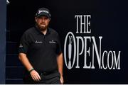 19 July 2019; Shane Lowry of Ireland makes his way to the 1st tee during Day Two of the 148th Open Championship at Royal Portrush in Portrush, Co Antrim. Photo by Brendan Moran/Sportsfile