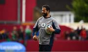 19 July 2019; Ireland defence coach Andy Farrell during an Ireland Rugby open training session at Thomond Park in Limerick. Photo by David Fitzgerald/Sportsfile