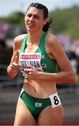 19 July 2019; Sophie O'Sullivan of Ireland competing in the Women's 800m semifinals during Day Two of the European Athletics U20 Championships in Borås, Sweden. Photo by Giancarlo Colombo/Sportsfile