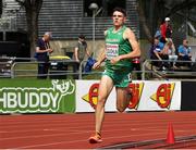 19 July 2019; Louis O'Loughlin of Ireland competing in the Men's 800m qualifying rounds during Day Two of the European Athletics U20 Championships in Borås, Sweden. Photo by Giancarlo Colombo/Sportsfile