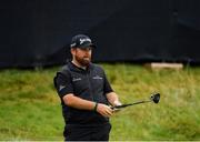 19 July 2019; Shane Lowry of Ireland reacts to a putt on the 11th green during Day Two of the 148th Open Championship at Royal Portrush in Portrush, Co Antrim. Photo by Brendan Moran/Sportsfile