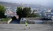 19 July 2019; Republic of Ireland's Conor Grant on an evening run near their team hotel ahead of the final round of group games at the 2019 UEFA European U19 Championships in Yerevan, Armenia. Photo by Stephen McCarthy/Sportsfile