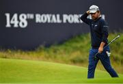19 July 2019; Romain Langasque of France on the 18th green during Day Two of the 148th Open Championship at Royal Portrush in Portrush, Co Antrim. Photo by Brendan Moran/Sportsfile