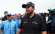 19 July 2019; Shane Lowry of Ireland looks for the ball on the 17th hole during Day Two of the 148th Open Championship at Royal Portrush in Portrush, Co Antrim. Photo by Ramsey Cardy/Sportsfile