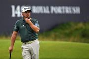 19 July 2019; Graeme McDowell of Northern Ireland on the 18th green during Day Two of the 148th Open Championship at Royal Portrush in Portrush, Co Antrim. Photo by Brendan Moran/Sportsfile
