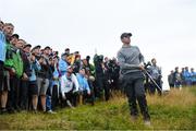 19 July 2019; Rory McIlroy of Northern Ireland watches his second shot on the 17th hole from the rough during Day Two of the 148th Open Championship at Royal Portrush in Portrush, Co Antrim. Photo by Ramsey Cardy/Sportsfile