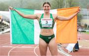 19 July 2019; Kate O'Connor of Ireland after finishing second in the Women's Heptathlon during Day Two of the European Athletics U20 Championships in Borås, Sweden. Photo by Giancarlo Colombo/Sportsfile