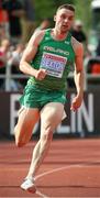 19 July 2019; Aaron Sexton of Ireland competing in the Men's 200m qualifying rounds during Day Two of the European Athletics U20 Championships in Borås, Sweden. Photo by Giancarlo Colombo/Sportsfile