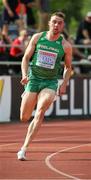 19 July 2019; Aaron Sexton of Ireland competing in the Men's 200m qualifying rounds during Day Two of the European Athletics U20 Championships in Borås, Sweden. Photo by Giancarlo Colombo/Sportsfile