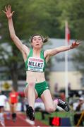 20 July 2019; Ruby Millet of Ireland competing in the Women's Long Jump qualifying rounds during Day Three of the European Athletics U20 Championships in Borås, Sweden. Photo by Giancarlo Colombo/Sportsfile