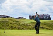 20 July 2019; Bubba Watson of USA plays a tee shot from the 16th tee box during Day Three of the 148th Open Championship at Royal Portrush in Portrush, Co Antrim. Photo by Ramsey Cardy/Sportsfile