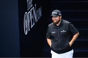 20 July 2019; Shane Lowry of Ireland walks out to the 1st tee during Day Three of the 148th Open Championship at Royal Portrush in Portrush, Co Antrim. Photo by Ramsey Cardy/Sportsfile