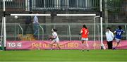 20 July 2019; Cork goalkeeper Martina O'Brien looks on as Aishling Maguire of Cavan, 11, scores her side's second goal from a penalty during the TG4 All-Ireland Ladies Football Senior Championship Group 2 Round 2 match between Cork and Cavan at TEG Cusack Park in Mullingar, Co. Westmeath. Photo by Piaras Ó Mídheach/Sportsfile