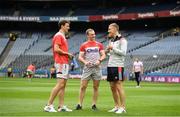 20 July 2019; Cork players walk the pitch prior to the GAA Football All-Ireland Senior Championship Quarter-Final Group 2 Phase 2 match between Cork and Tyrone at Croke Park in Dublin. Photo by David Fitzgerald/Sportsfile
