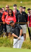 20 July 2019; Shane Lowry of Ireland chips onto the 2nd green during Day Three of the 148th Open Championship at Royal Portrush in Portrush, Co Antrim. Photo by Brendan Moran/Sportsfile