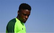 20 July 2019; Jonathan Afolabi during a Republic of Ireland training session ahead of their final group game of the 2019 UEFA European U19 Championships at the FFA Technical Centre in Yerevan, Armenia. Photo by Stephen McCarthy/Sportsfile