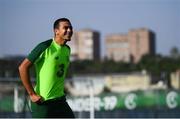 20 July 2019; Ali Reghba during a Republic of Ireland training session ahead of their final group game of the 2019 UEFA European U19 Championships at the FFA Technical Centre in Yerevan, Armenia. Photo by Stephen McCarthy/Sportsfile