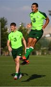 20 July 2019; Ali Reghba during a Republic of Ireland training session ahead of their final group game of the 2019 UEFA European U19 Championships at the FFA Technical Centre in Yerevan, Armenia. Photo by Stephen McCarthy/Sportsfile