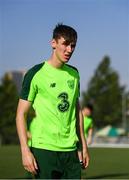 20 July 2019; Ciaran Brennan during a Republic of Ireland training session ahead of their final group game of the 2019 UEFA European U19 Championships at the FFA Technical Centre in Yerevan, Armenia. Photo by Stephen McCarthy/Sportsfile