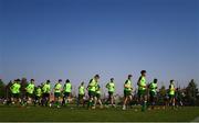 20 July 2019; Republic of Ireland players during a training session ahead of their final group game of the 2019 UEFA European U19 Championships at the FFA Technical Centre in Yerevan, Armenia. Photo by Stephen McCarthy/Sportsfile