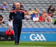20 July 2019; Cork manager Ronan McCarthy prior to the GAA Football All-Ireland Senior Championship Quarter-Final Group 2 Phase 2 match between Cork and Tyrone at Croke Park in Dublin. Photo by Seb Daly/Sportsfile