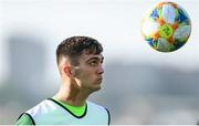 20 July 2019; Oisin McEntee during a Republic of Ireland training session ahead of their final group game of the 2019 UEFA European U19 Championships at the FFA Technical Centre in Yerevan, Armenia. Photo by Stephen McCarthy/Sportsfile