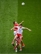 20 July 2019; Ian Maguire of Cork in action against Colm Cavanagh of Tyrone during the GAA Football All-Ireland Senior Championship Quarter-Final Group 2 Phase 2 match between Cork and Tyrone at Croke Park in Dublin. Photo by Seb Daly/Sportsfile