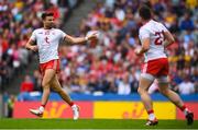20 July 2019; Tiernan McCann of Tyrone after kicking a point during the GAA Football All-Ireland Senior Championship Quarter-Final Group 2 Phase 2 match between Cork and Tyrone at Croke Park in Dublin. Photo by David Fitzgerald/Sportsfile