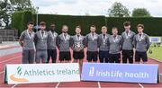 20 July 2019; Wexford County, who won the Division 1 Men's team event, during the AAI National League Final at Tullamore Harriers Stadium in Tullamore, Co. Offaly. Photo by Matt Browne/Sportsfile