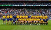 20 July 2019; The Roscommon squad before the GAA Football All-Ireland Senior Championship Quarter-Final Group 2 Phase 2 match between Dublin and Roscommon at Croke Park in Dublin. Photo by Ray McManus/Sportsfile