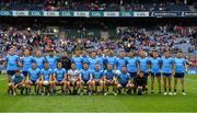 20 July 2019; The Dublin squad before the GAA Football All-Ireland Senior Championship Quarter-Final Group 2 Phase 2 match between Dublin and Roscommon at Croke Park in Dublin. Photo by Ray McManus/Sportsfile