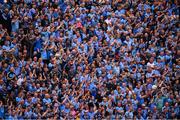 20 July 2019; Dublin supporters during the GAA Football All-Ireland Senior Championship Quarter-Final Group 2 Phase 2 match between Dublin and Roscommon at Croke Park in Dublin. Photo by Seb Daly/Sportsfile