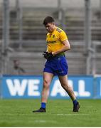 20 July 2019; Conor Daly of Roscommon leaves the pitch after receiving a red card during the GAA Football All-Ireland Senior Championship Quarter-Final Group 2 Phase 2 match between Dublin and Roscommon at Croke Park in Dublin. Photo by David Fitzgerald/Sportsfile