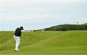 20 July 2019; Shane Lowry of Ireland chips on to the 14th green during Day Three of the 148th Open Championship at Royal Portrush in Portrush, Co Antrim. Photo by Ramsey Cardy/Sportsfile