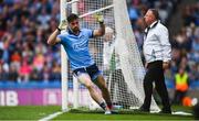 20 July 2019; Michael Darragh MacAuley of Dublin after scoring his side's second goal during the GAA Football All-Ireland Senior Championship Quarter-Final Group 2 Phase 2 match between Dublin and Roscommon at Croke Park in Dublin. Photo by David Fitzgerald/Sportsfile