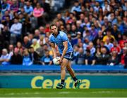 20 July 2019; Dean Rock of Dublin, who scored 1-11,  kicks a free during the GAA Football All-Ireland Senior Championship Quarter-Final Group 2 Phase 2 match between Dublin and Roscommon at Croke Park in Dublin. Photo by Ray McManus/Sportsfile